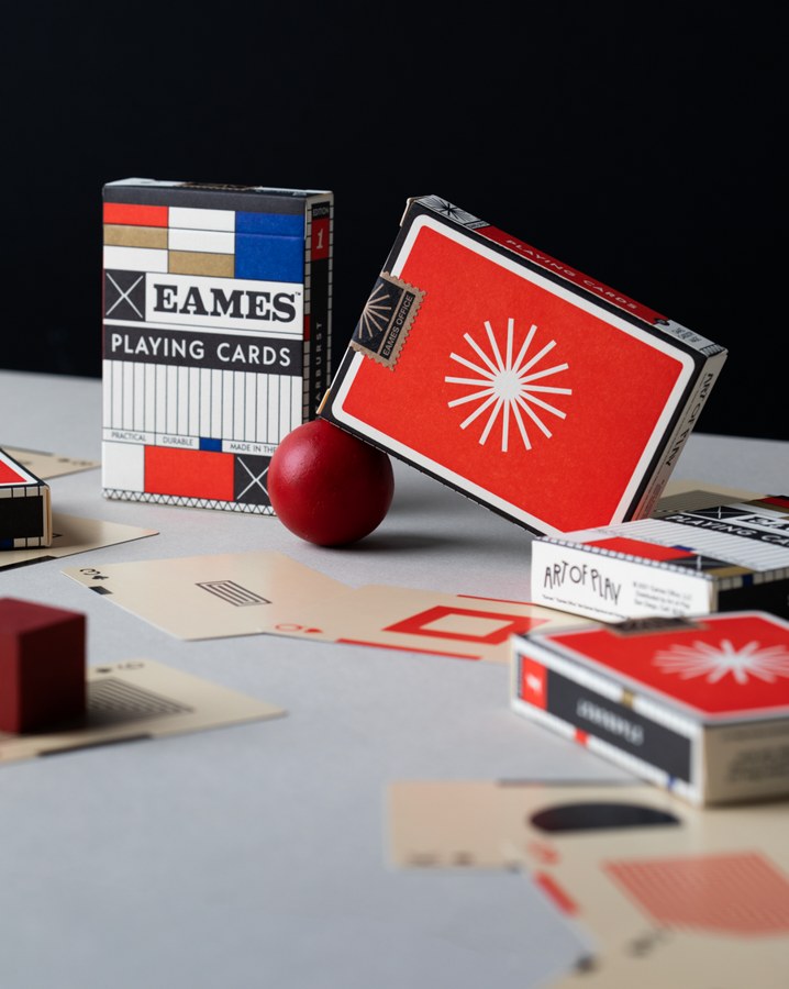 Eames "Starburst" Playing Cards